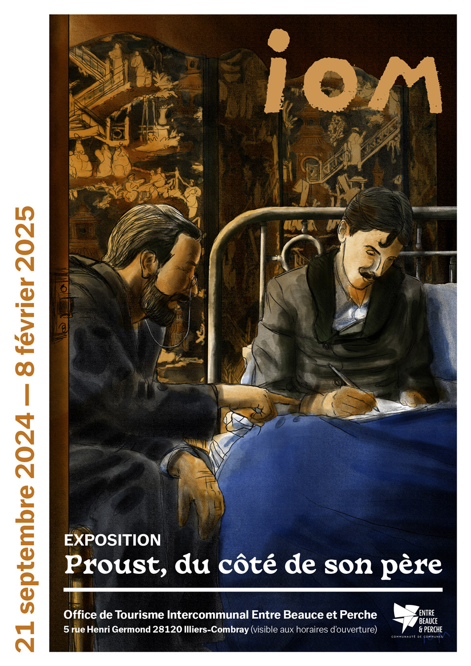 Exposition IOM - Proust, du côté de son père