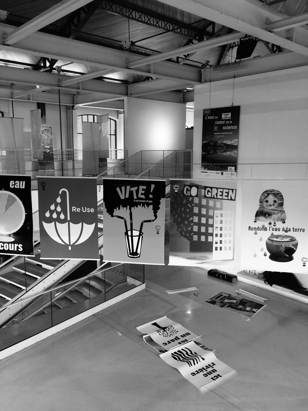 Exposition eau et climat : affiches