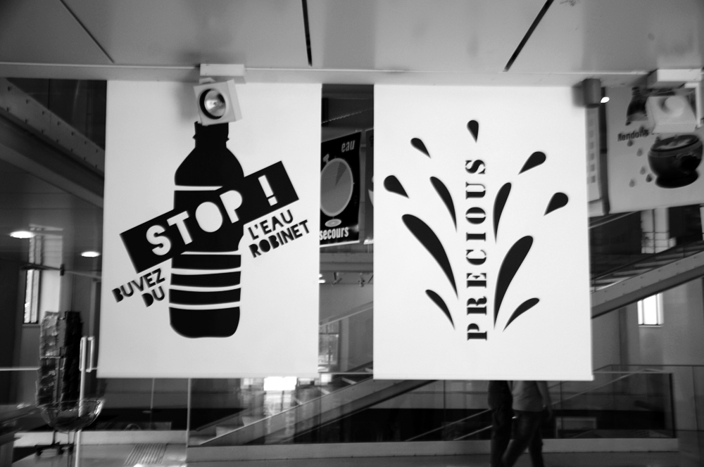 Exposition eau et climat : travaux graphiques