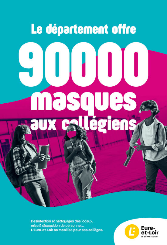 Conseil départemental d'Eure-et-Loir : affiche (2020)
