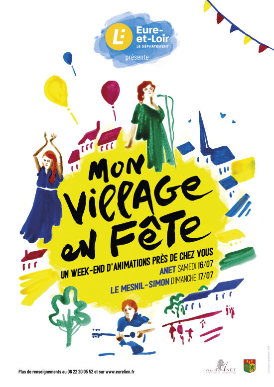 Conseil départemental d'Eure-et-Loir : affiche (2022)