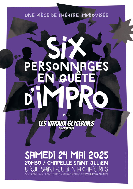 Compagnie Les Vitraux Glycérines : affiche (2025)
