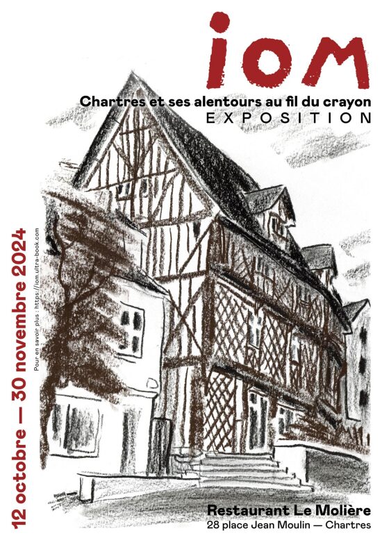 Le Molière : exposition Chartres et ses alentours au fil du crayon (2024)