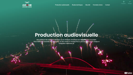 Drone Expertise Centre : site web (2020)