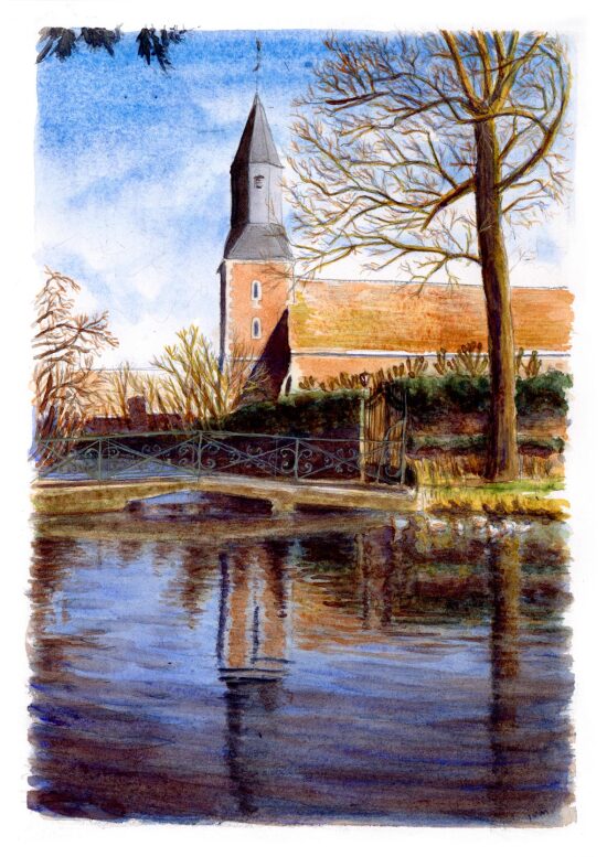 Magazine Votre Agglo (Chartres Métropole) : le patrimoine en dessins (2025)